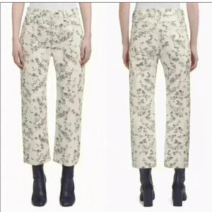 NWT Rag & Bone Floral “Boyfriend” Jeans, Size 27, Ankle Length